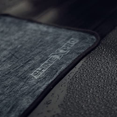 ShineXPro Microfiber Car Cleaning Cloth - OG Soft 500 GSM Extra Large (35x75 CM) Microfiber Cloth for Car and Bike - Suede Edging for Scratchless Drying and Detailing (Pack of 2, Grey) - Image 5