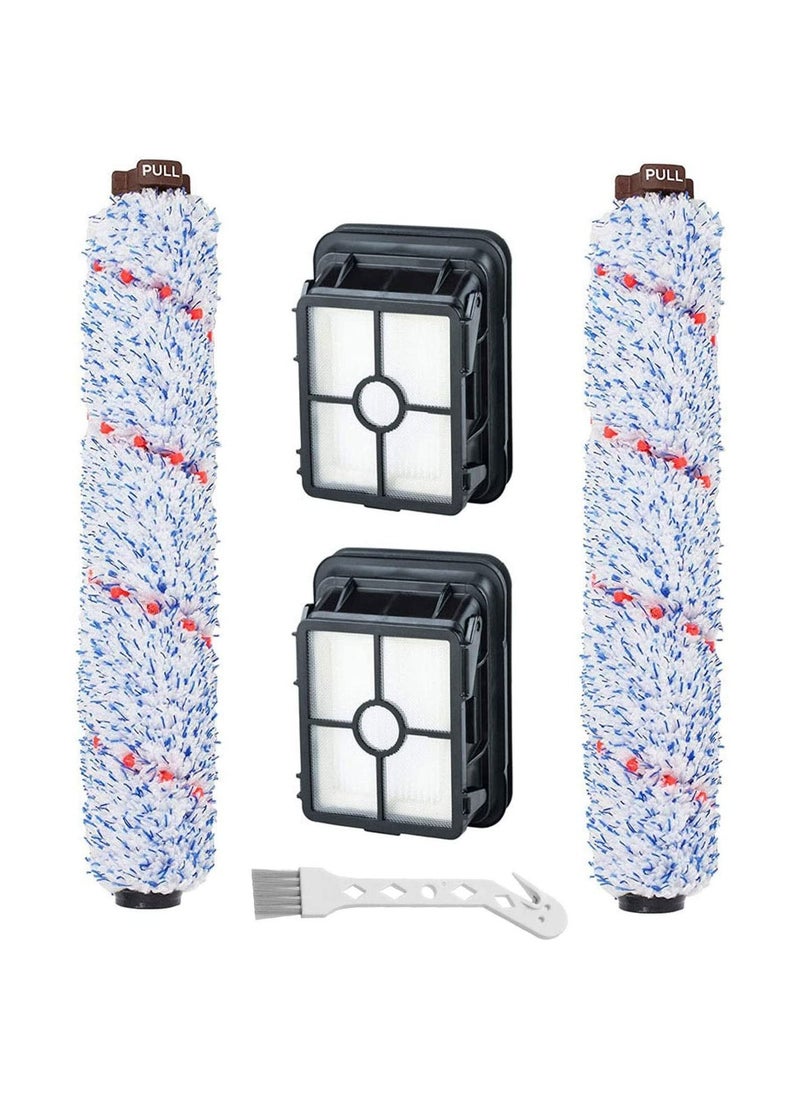 Generic 5-Piece Multi Surface Brush Rolls 1868 and Vacuum Filters 1866 Replacement  - Image 1