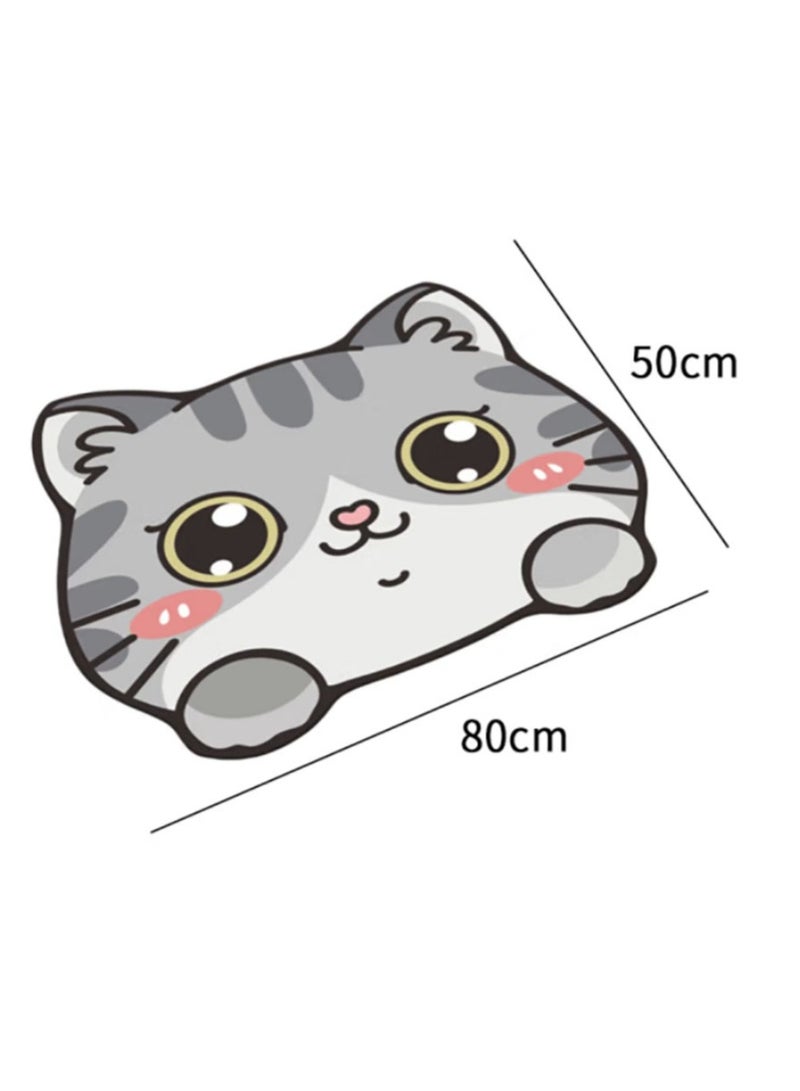 Jingke Quick-drying Absorbent Floor Mats Bathroom Anti-slip Mats Toilet Absorbent Foot Mats Entry-level Mats 50*80cm  010 - Image 2