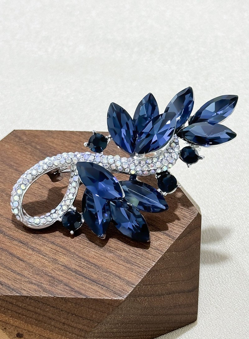 Luxury crystal personality brooch women's new full diamond corsage  - Image 5
