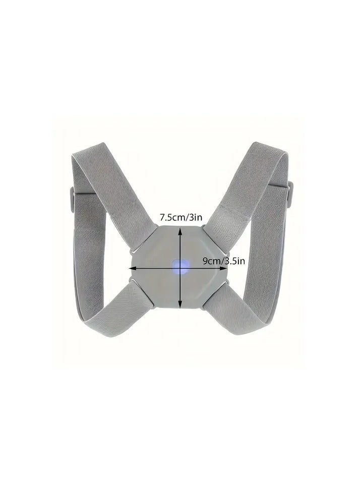 Generic - USB Intelligent Posture Corrector Back Posture Trainer Clavicle Spine Shoulder Correction Smart Tips Adjustable Length Back Support - Image 1