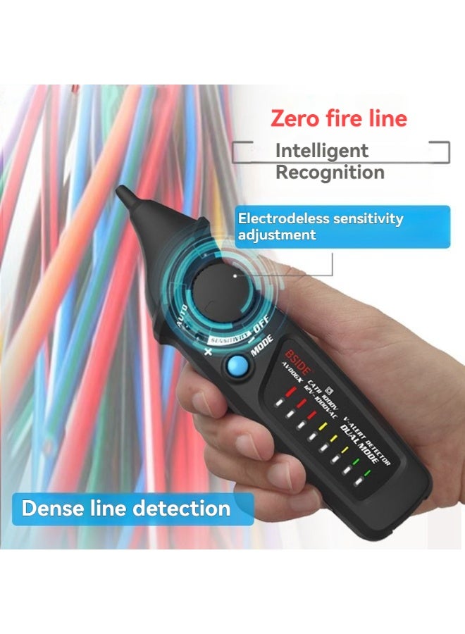 M MIAOYAN Portable Voltage Tester Pen with Dual Mode & Adjustable Sensitivity – Live Wire Detector & Breakpoint Finder - Image 4