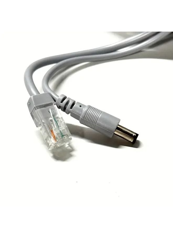 5 م 19685 بوصة شبكة الطاقة عبر إيثرنت كابل آر جاي 45 تيار مستمر كاميرا سي سي تي في - Image 4