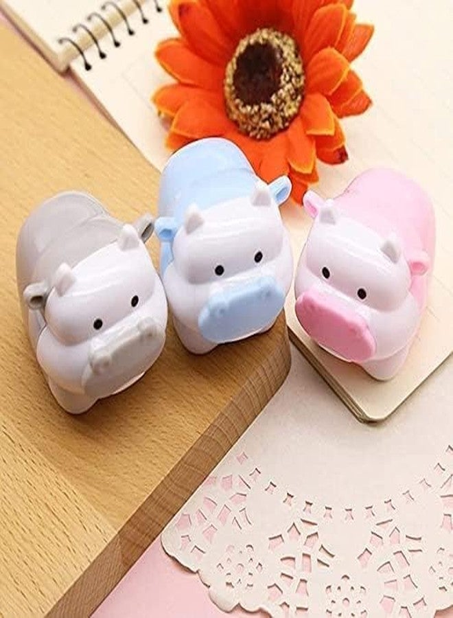BWESOO 1Pc Cute Cattle Design Sharpener Cow Ox Kawaii Pencils Sharpeners Girls Gifts Stationery Office Supplies Nice Design Deft Processed Pencil Sharpeners (Random Color - Image 3