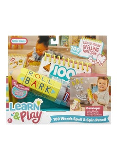 little tikes Learn & Play 100 Words Spell & Spin Pencil  - Image 5