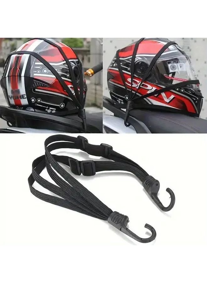 60 23.6 Inch Motorcycle Elastic Suitcase With Safety Hook Durable Mesh Gear For Helmet Travel - Image 2