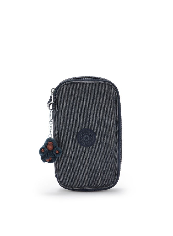 كيبلينغ حافظة أقلام زرقاء بسحاب - Image 1