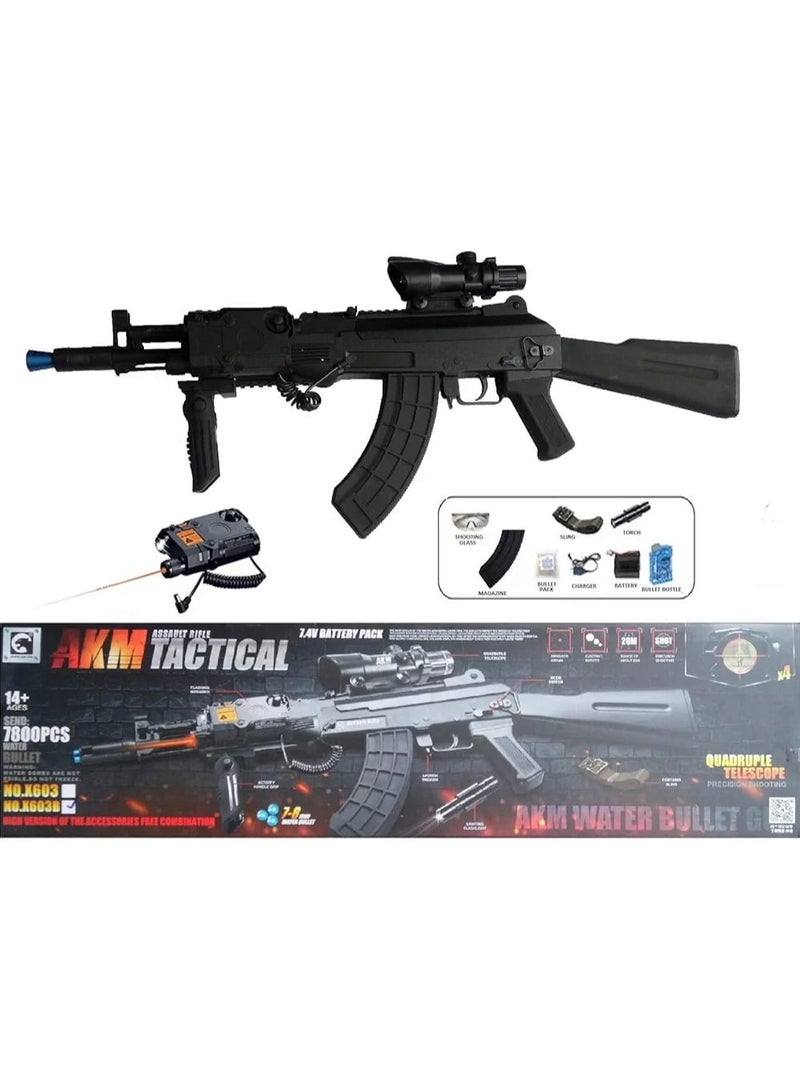 Electric Gel Ball Blaster AKM high speed water bullet gun Electric Auto Toy Gun - Image 5