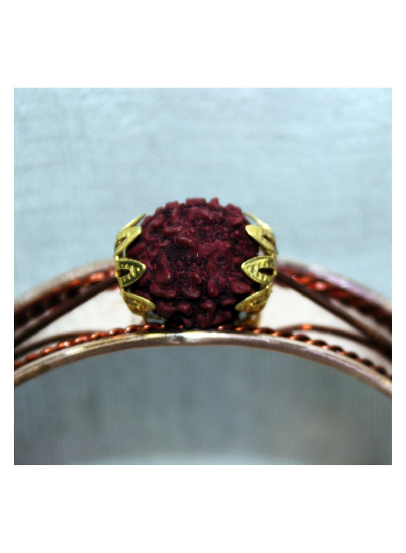 Pure Copper Rudraksha bracelet | Elevate your style and spirituality -01 - Image 2