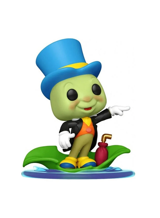 Funko Disney Classic - Jiminy Cricket on Leaf (D23 Expo), Collectible Action Vinyl Figure - 66379