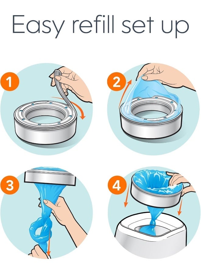 playtex Playtex Diaper Genie Disposal System Refills, 240 Count (Pack of 4) - Image 4