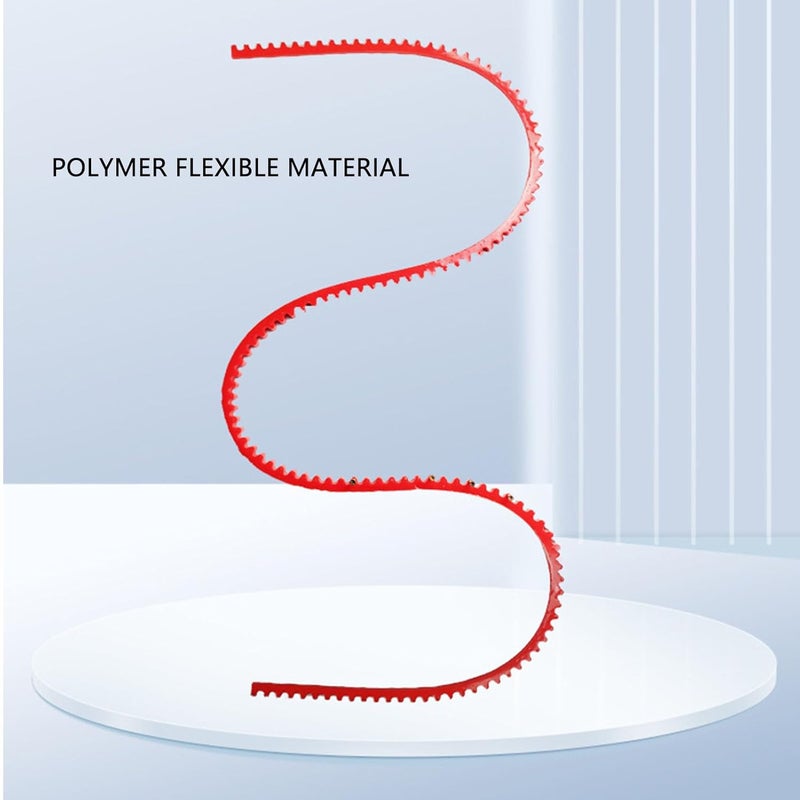 Woodworking Profiling Strip, Router Templates for Woodworking Gear Driven Flexible Curve Template Guide Adjustable Fixed Complex Shape Contour Tool (2M) - Image 4