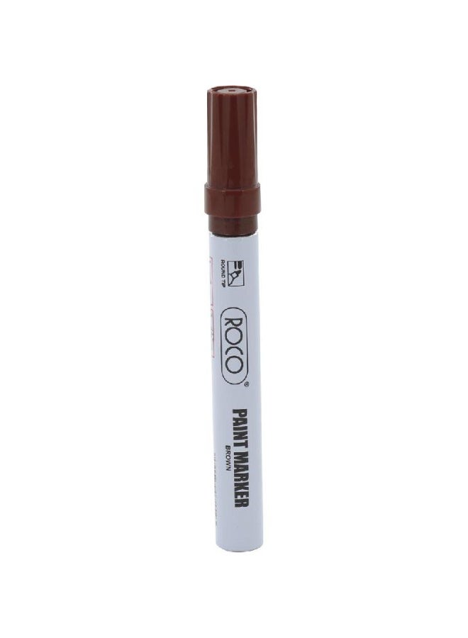 ROCO Paint Marker Brown Pack of 12