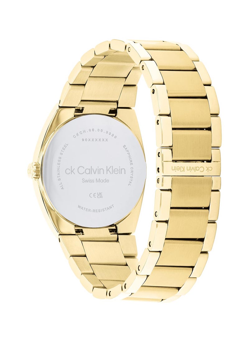 CALVIN KLEIN ساعة يد نسائية من الستانلس ستيل 25000067  - Image 2