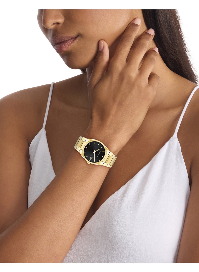CALVIN KLEIN ساعة يد نسائية من الستانلس ستيل 25000067  - Image 4