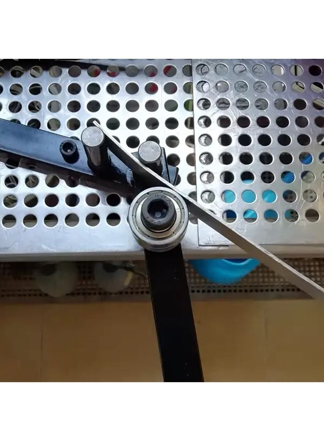 Heavy Duty Manual Pipe Bender Tool Adjustable Lever For 1 8 mm Pipes Ducts HVAC - Image 5