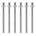 EASTROCK EASTROCK Drum Tension Rods Drum Screw 6 Pack M6X80mm Percussion Replacement Accessory Drum Kit Screws (Silver)  - Image 2
