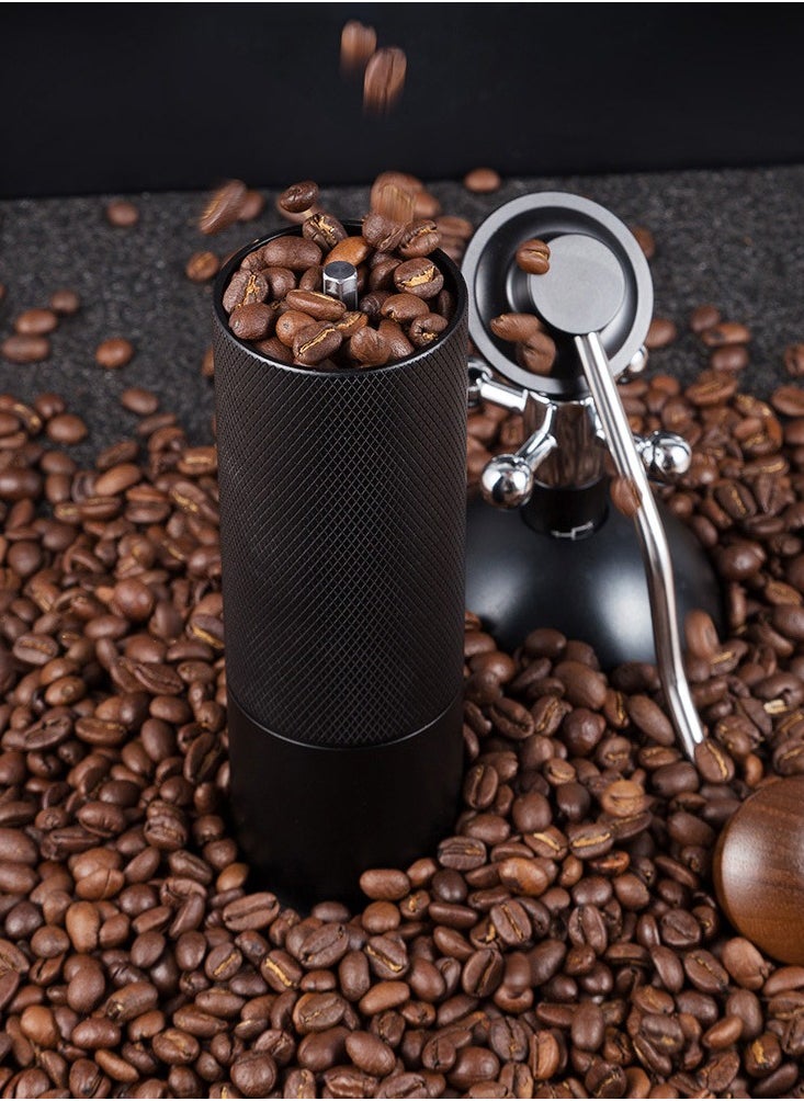 Joshberg - Manual Coffee Grinder,Food Grade Stainless Steel Coffee Bean Heptagonal Conical Burr Grinder - Image 1