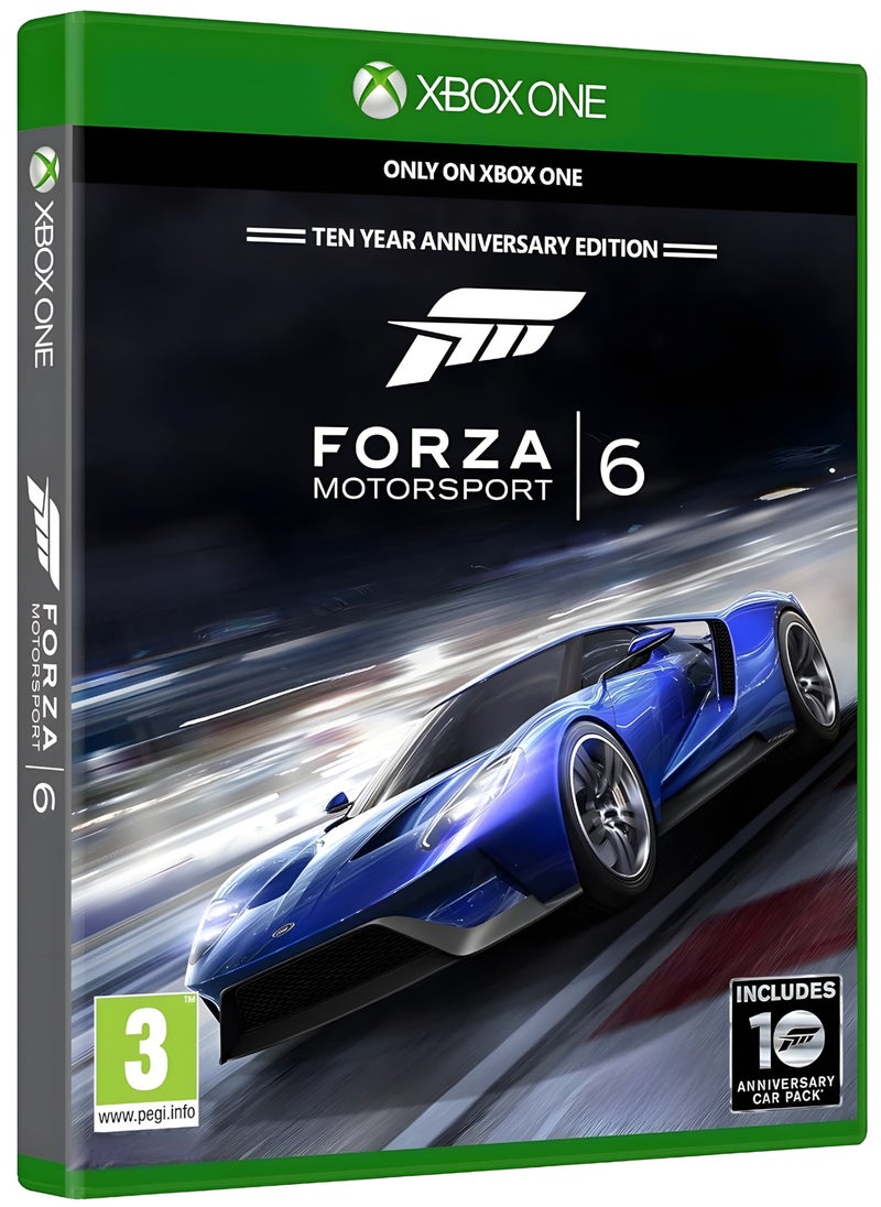 Games Forza Motorsport 6 – (Xbox One) 
