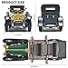 RZAPE Model Car Kits Adults and Boys 124 Diecast Cars Phantom Generation Vintage Car CollectiblesDie Cast Metal Pull Back Cars with Lights and SoundsToy Cars for Boys Age 312Green - Image 4