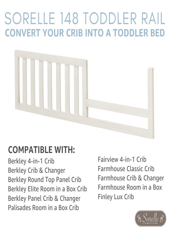 Sorelle Furniture Toddler Rails and Full-Size Bed Adult Rails, Sorelle Wood Bed Rail & Crib Conversion Kit, Converts Sorelle Furniture Crib to Toddler Bed and Full-Size Bed, # 148 - Espresso - Image 5