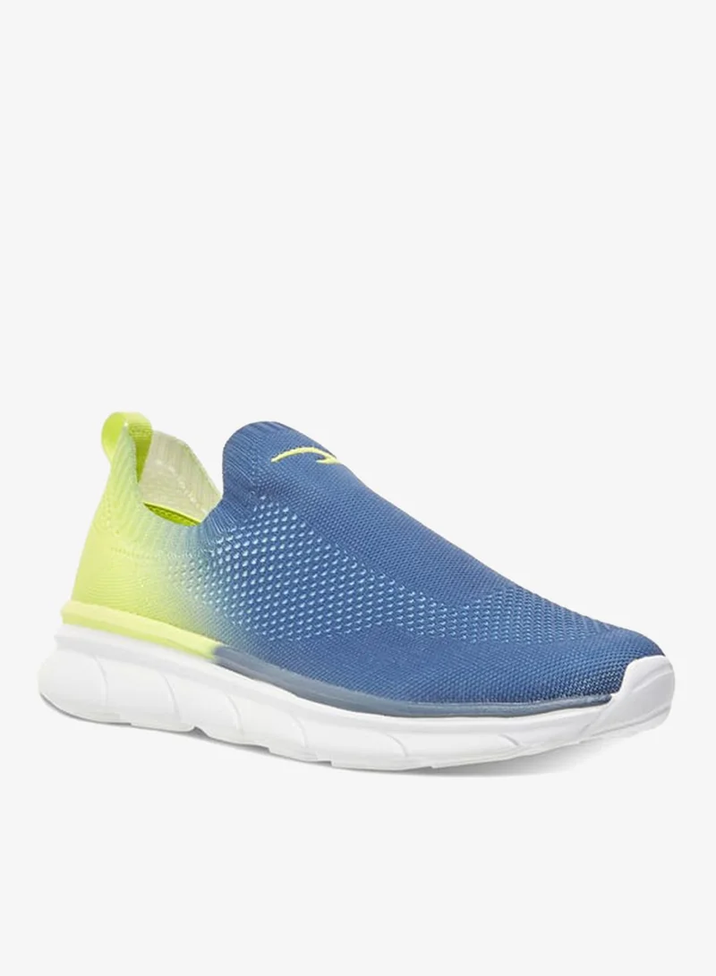 Colourblock Slip-On Sports Shoes