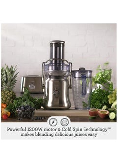 Sage Sage - The Nutri Juicer Cold Plus, 1200w, 2L Jug with Extra Feed Wide Chute and 2 Speed settings - UAE Version, 2 Year Manufacturer Warranty  - Image 2