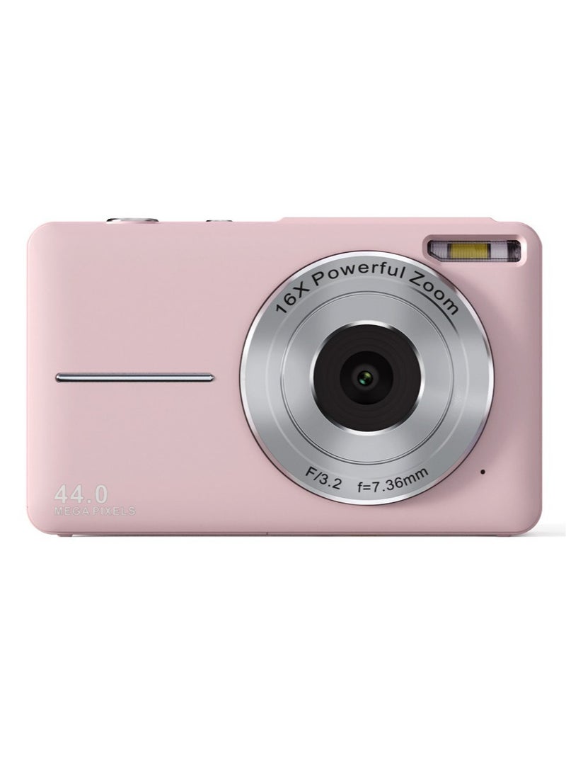 Generic Digital Camera, FHD 1080P Kids Camera 44MP Point and Shoot Digital Camera with 32GB SD Card, 16x Zoom, Lanyard, Small Compact Camera for Kids Boys Girls  - Image 3