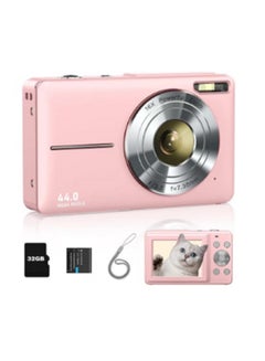 Generic Digital Camera, FHD 1080P Kids Camera 44MP Point and Shoot Digital Camera with 32GB SD Card, 16x Zoom, Lanyard, Small Compact Camera for Kids Boys Girls  - Image 2