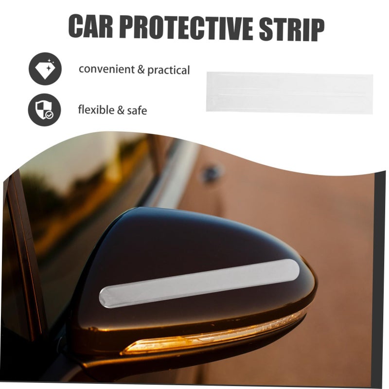 2Pcs Transparent Car Door Protector Guard Flexible Bumper Scratch Resistant Collision Prevention For All Models - Image 3