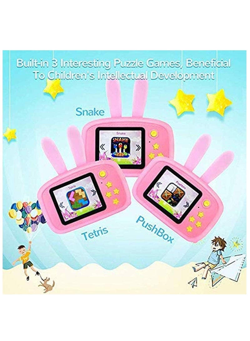 Cartoon Rabbit Camera，Cute Mini Video Digital Cameras, Video Camera Funny Filters - Image 3