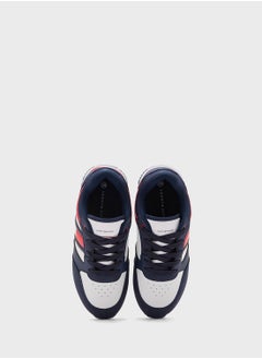 TOMMY HILFIGER Youth Low Top Lace Up Sneakers  - Image 4