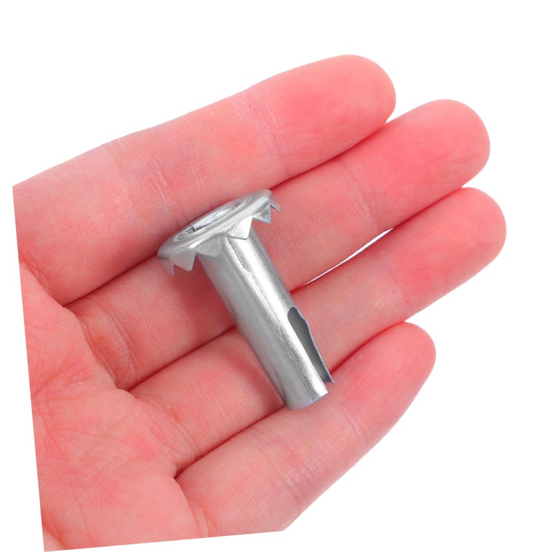 Metal Caster Sleeves 10Pcs Furniture Chair Legs Bed Frame Wheel Attachment - Image 5