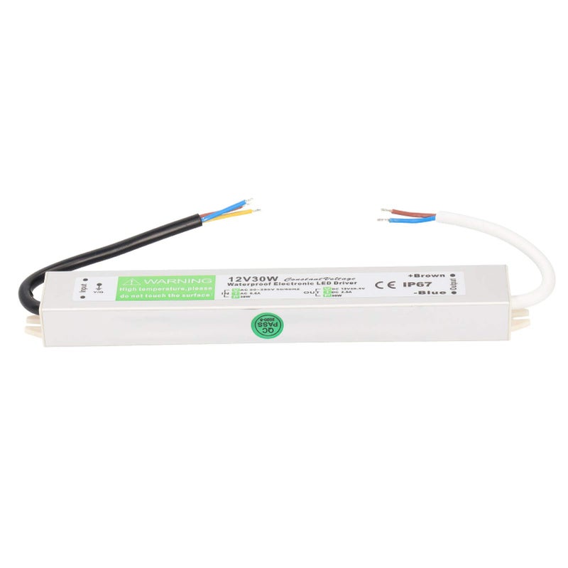 30W IP67 Waterproof LED Power Supply Transformer AC90 250V To DC12V Adapter - Image 5