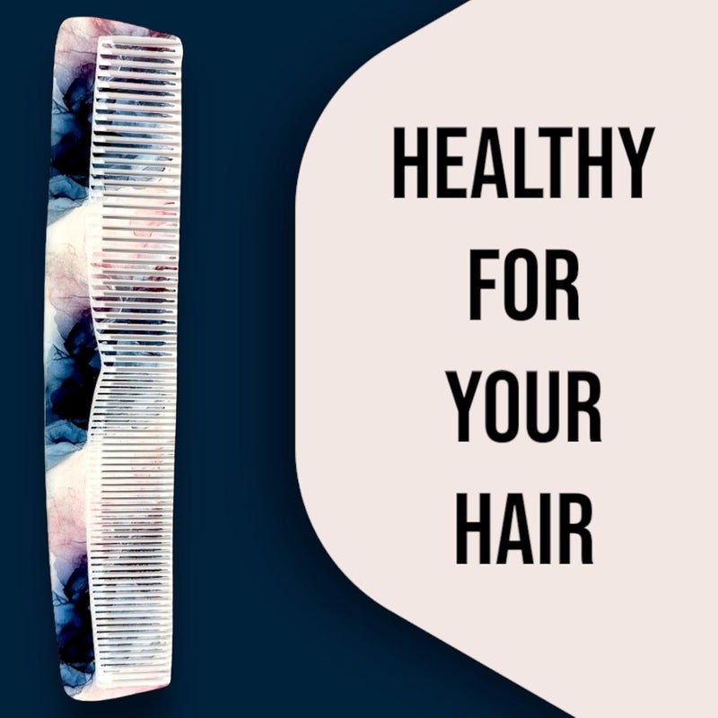 Treewing Hair Comb for Men and Women - Set of 4Pcs Made with Virgin Quality Raw Material with Smooth Teeth for Healthy Hair, Detangling, Hairstyling Graduated Combs Set - Image 2