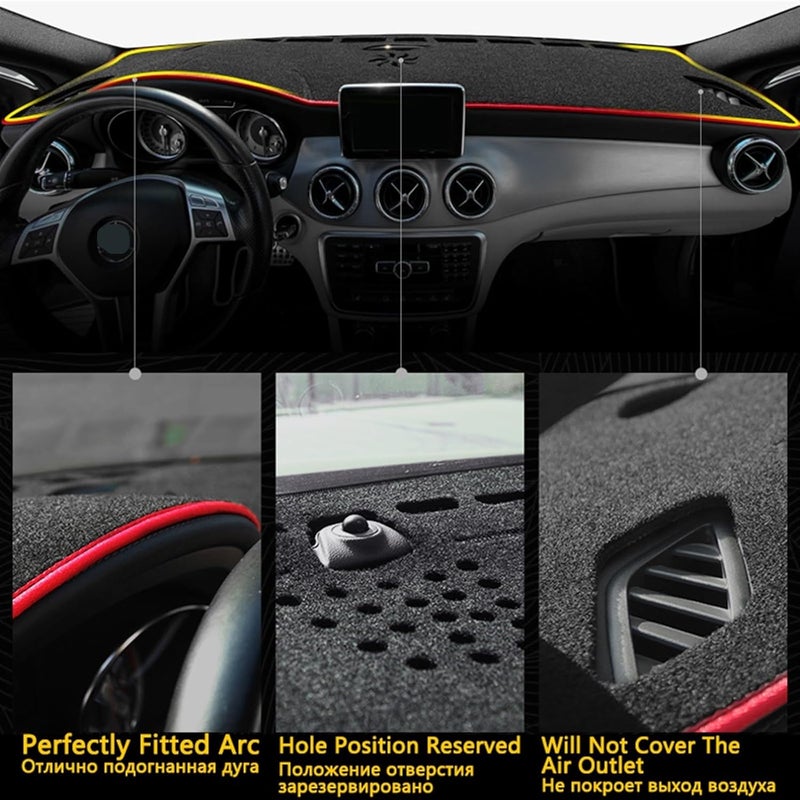 Wivplex Dashboard Cover for Toyota Fortuner 2015-2021 - Image 5