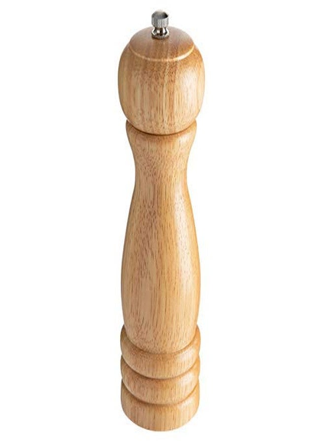 Glive's Traditional Wooden Salt & Spice Storage Mixer Grinder/Wooden Salt Pepper Mill Sprinkler (6 Inch)
