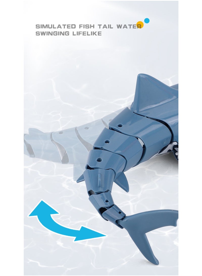 Golden Flat Head Mini Remote Control Whale, Simulation Electric Underwater Animal Toy Model Suitable For Swimming Children'S Swimming Pool Bathtub  - Image 3