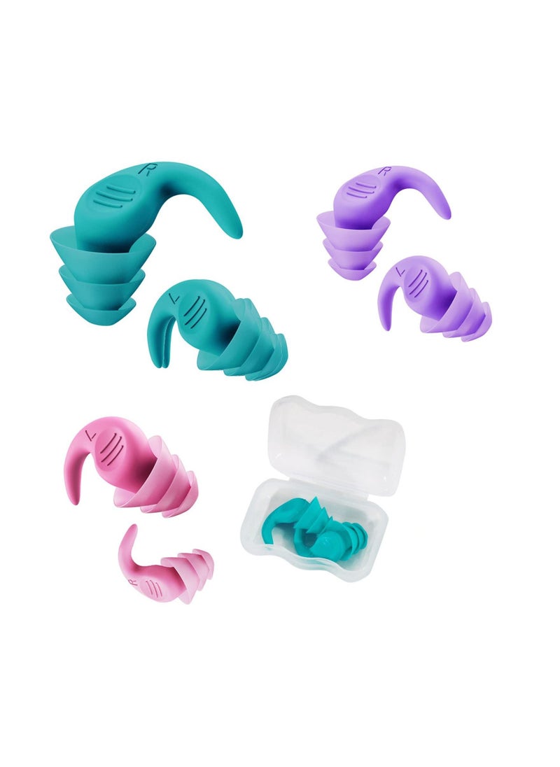 Generic - Ear Plugs for Sleeping Noise Cancelling, 3 Pairs of 41dB NRR Earplugs, Anti-Shedding Design, for Sleep, Noise Sensitivity, and Flight - Image 1