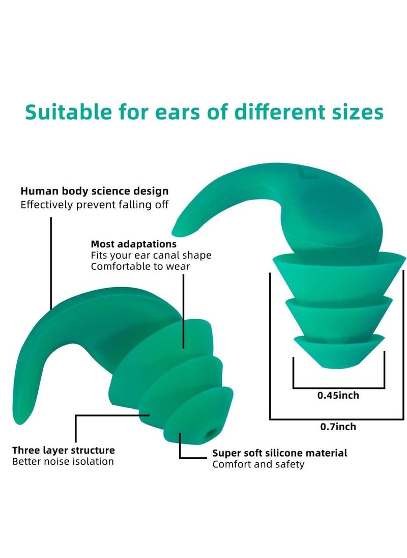 Generic - Ear Plugs for Sleeping Noise Cancelling, 3 Pairs of 41dB NRR Earplugs, Anti-Shedding Design, for Sleep, Noise Sensitivity, and Flight - Image 1