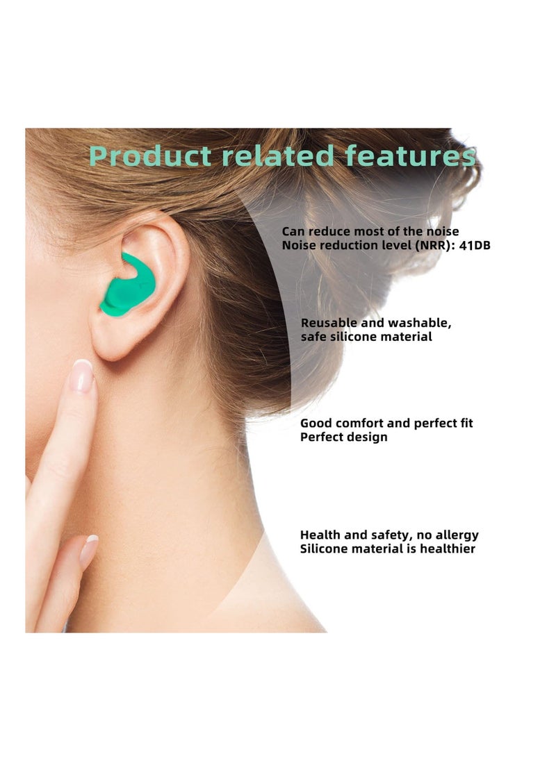Generic - Ear Plugs for Sleeping Noise Cancelling, 3 Pairs of 41dB NRR Earplugs, Anti-Shedding Design, for Sleep, Noise Sensitivity, and Flight - Image 1