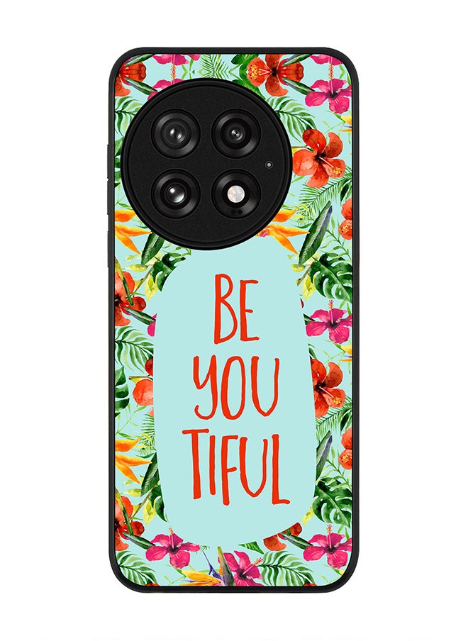 Stylizedd For OnePlus 13 5G Case,Slim fit Camera Protection, Shockproof Thin Phone cover  - Be You Tiful  - Image 1