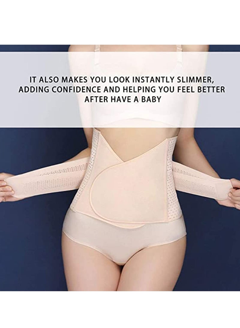 SYOSI Abdomen Belt, Postpartum Belly Wrap, Women C Section Girdle Belt Post Partum Support After, Birth Recovery Band Waist Pelvis Shapewear, Adjustable Cincher Body - Image 3