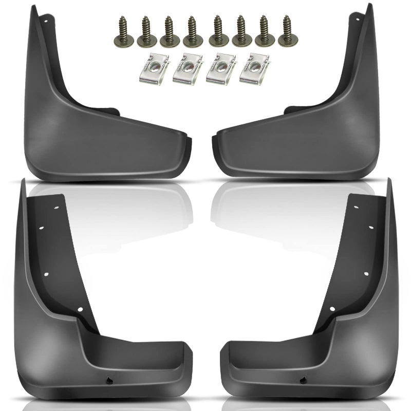 YHTAUTO واقيات الطين YHTAUTO تناسب سوزوكي جراند فيتارا 2006-2015 SUV لا تناسب مع لوحات الجري الجانبية ملحقات واقيات الطين للسيارات مع مجموعة أدوات التركيب الأمامية والخلفية 4 قطع