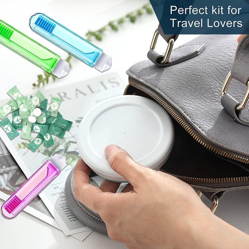 Ramkuwar Silicone Retractable Folding Water Cup 200ml Pack of 1 Telescopic Collapsible Outdoor Travel Mug Folding Cups Blue - Image 2