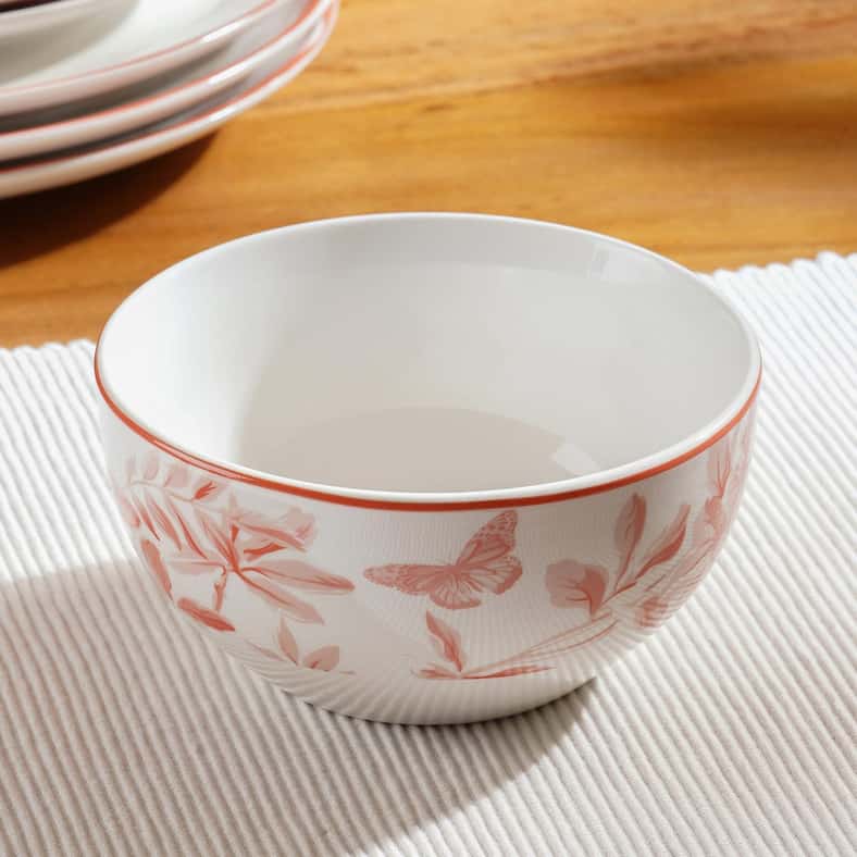 Pan Home طقم عشاء بورسلين فورسيثيا 12 قطعة - خوخي - Image 4