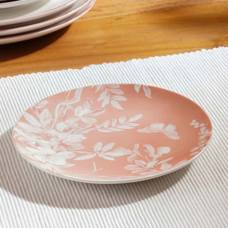 Pan Home طقم عشاء بورسلين فورسيثيا 12 قطعة - خوخي - Image 3