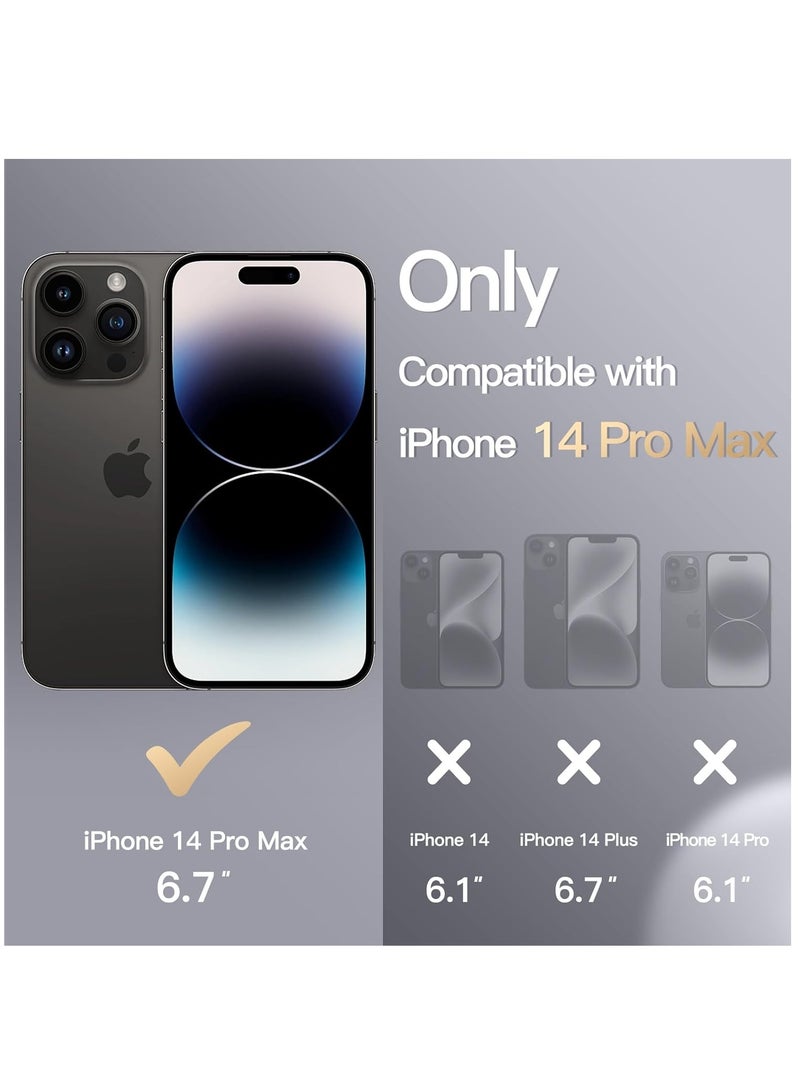 rhode iPhone 14 Pro Max Silicone Lip Holder for Cell Phone, Lip Gloss Adhesive Sleeve Case for iPhone 14 Pro Max, Lip Holder Stick-on Phone Cover for iPhone 14 Pro Max 6.7 inch（Espresso） - Image 2