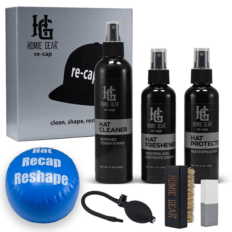 Homiegear Re Cap Cleaning Kit Hat Care for New Era Cap for Cleaning Refreshment Reshape Used for All Types of Cap Hat