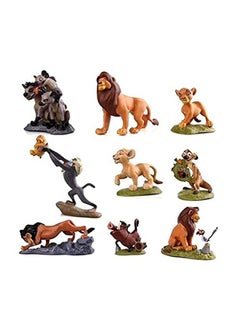 Trunkin Trunkin The Lion King Polyvinyl Chloride Action Figures 9 Pcs | Simba L Nala L Rafiki L Pumba L Zazu L Timon L Mufasa Collectible Figures,Multicolor  - Image 5